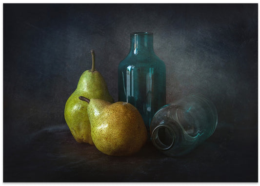 Moody Pears Glass Bottles
