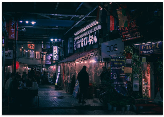 Tokyo Night Market Glow
