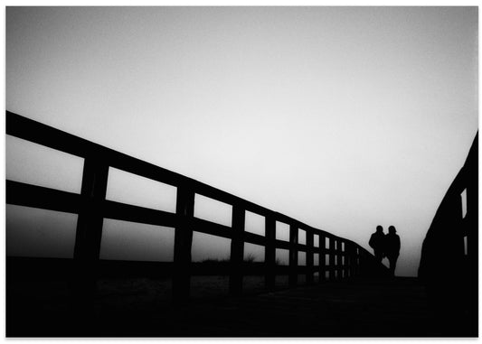 Silhouettes In The Fog