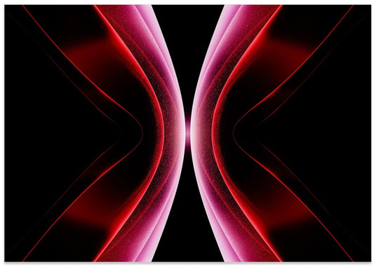 Dynamic Red Pink Flow