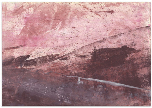 Abstract Pink Landscape