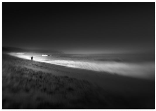 Solitary Beach Walk
