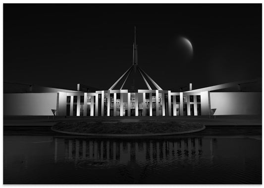 Parliament House Moonlight