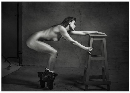 Dance with a stool