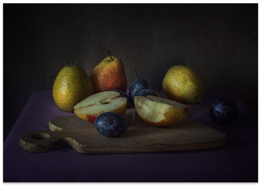 Dark Fruit Still Life