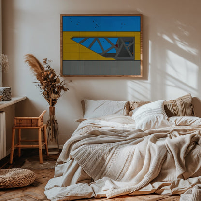 Vibrant Geometric Architecture