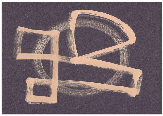 Minimalist Circle Strokes