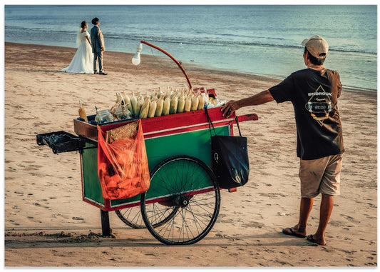 Sweet Corn Beach Wedding