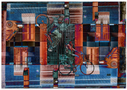 Abstract Urban Ride