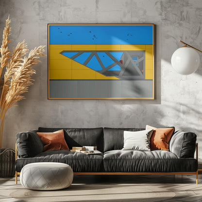 Vibrant Geometric Architecture