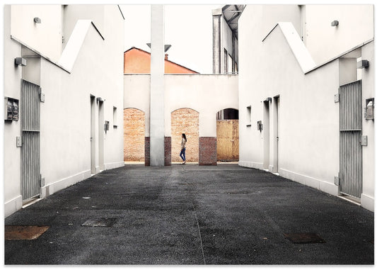 Solitary Urban Walk