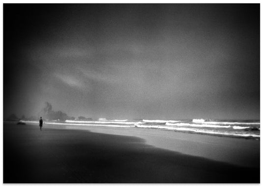 Solitary Beach Walk