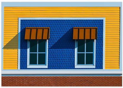 Sunny Blue Building