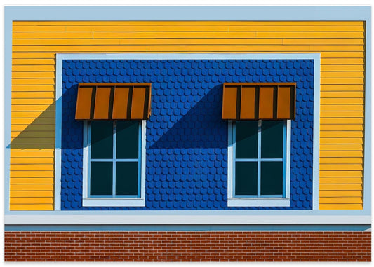Sunny Blue Building