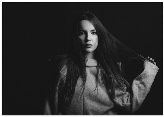 Pensive Young Woman