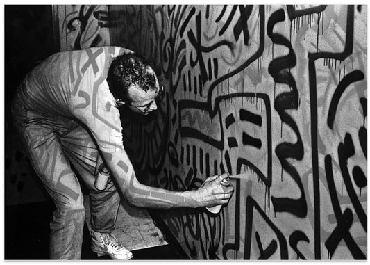 Graffiti Artist At Work