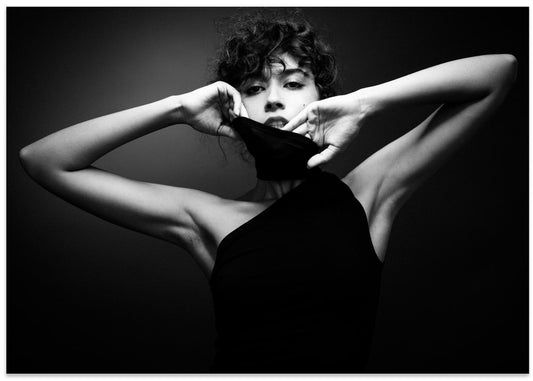 Enigmatic Woman Portrait