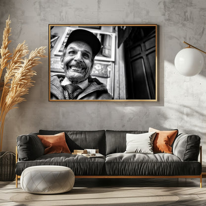 Joyful Man Smiling