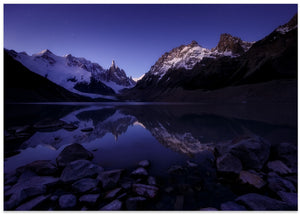 Starry Mountain Reflection