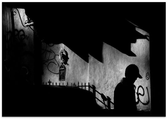 Urban Silhouette Graffiti