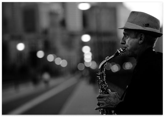 Midnight Jazz Musician
