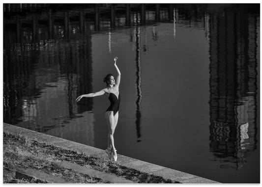 Elegant Ballet Reflection