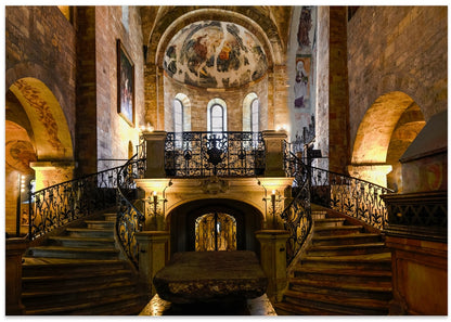 Historic Cathedral Staircase