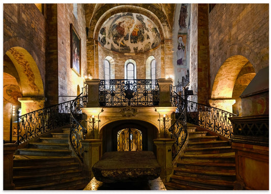 Historic Cathedral Staircase