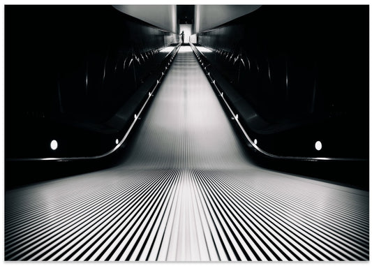 Minimalist Escalator Path