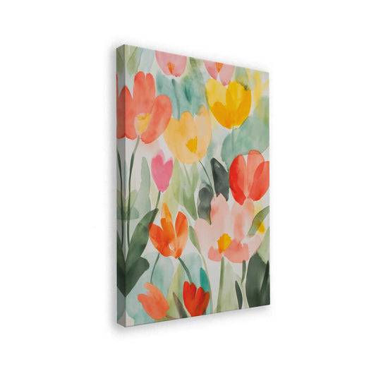 Vibrant Watercolor Blooms