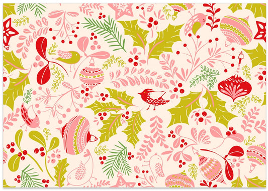 Whimsical Christmas Birds