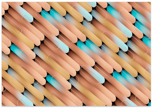 Colorful Diagonal Pattern