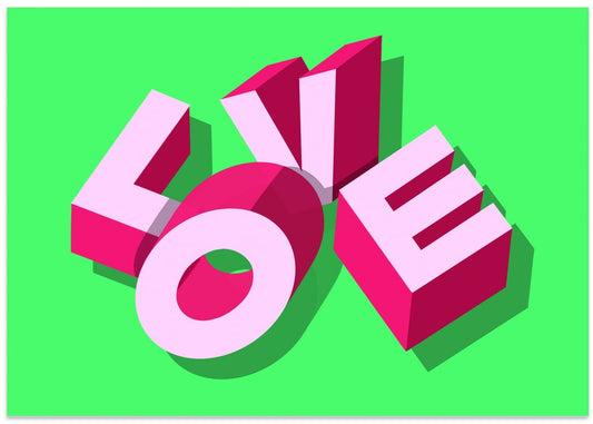 Vibrant Pink Love