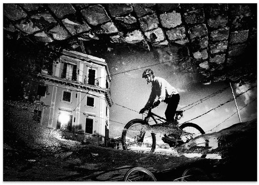 Urban Puddle Reflection