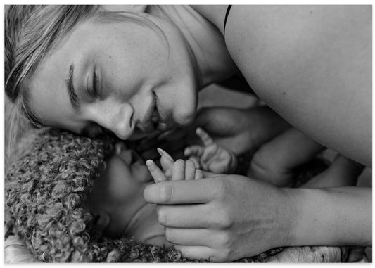 Motherhood's Tender Moment