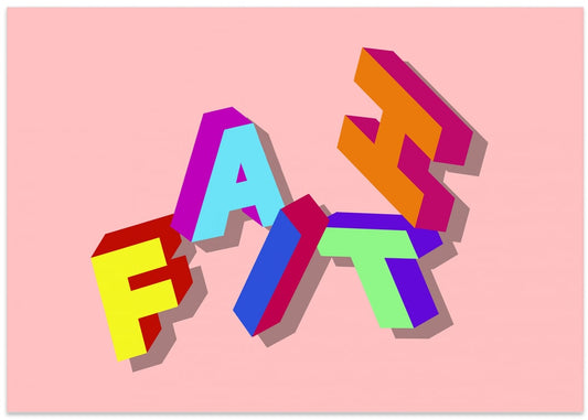 Vibrant Faith Typography