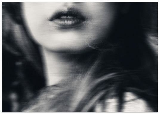 Sensual Blurred Lips