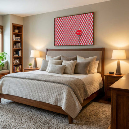 Geometric Stop Sign