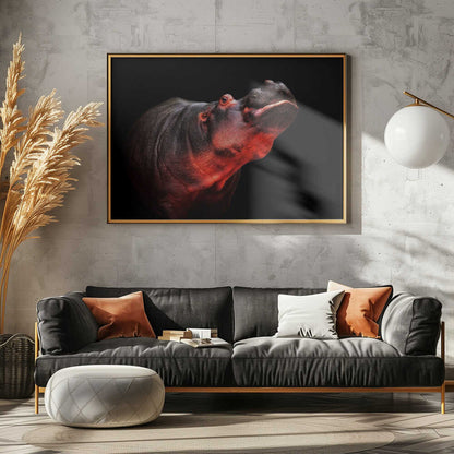 Red Glow Hippo