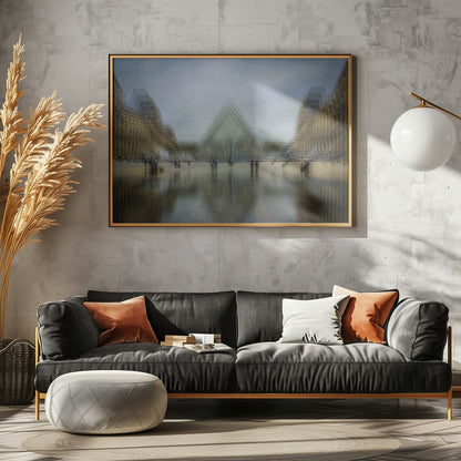 Dreamy Louvre Pyramid