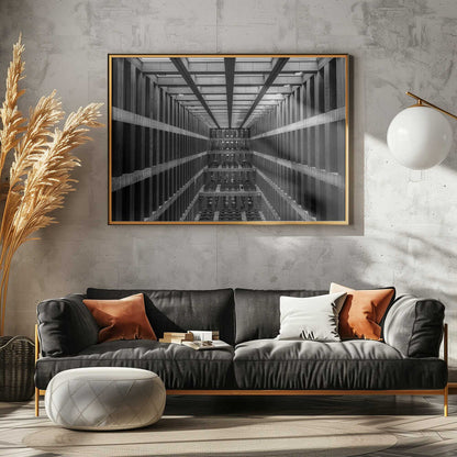 Brutalist Grid Perspective