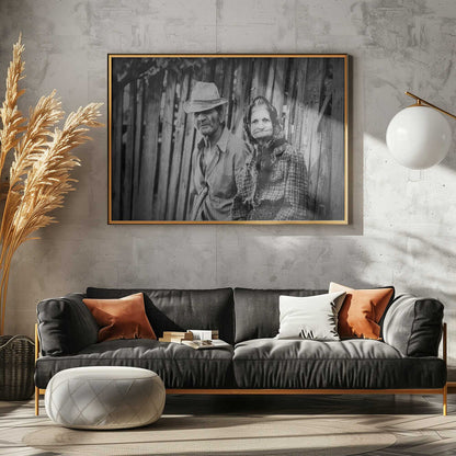 Rustic Elder Couple