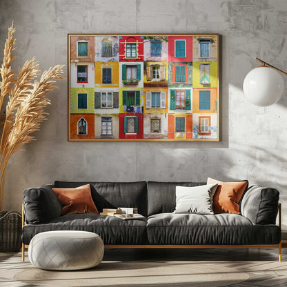Colorful European Windows