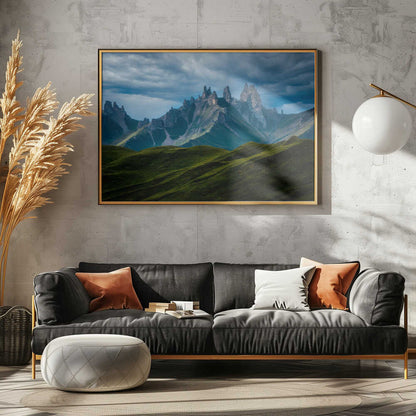 Dramatic Alpine Landscape