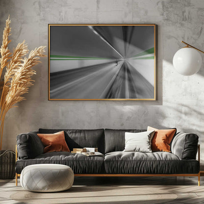 Speeding Green Tunnel