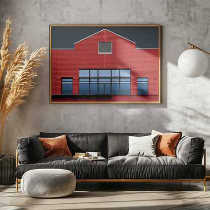 Bold Red Architecture