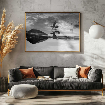 Reflected Salt Worker