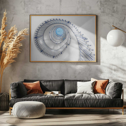 Endless Blue Spiral