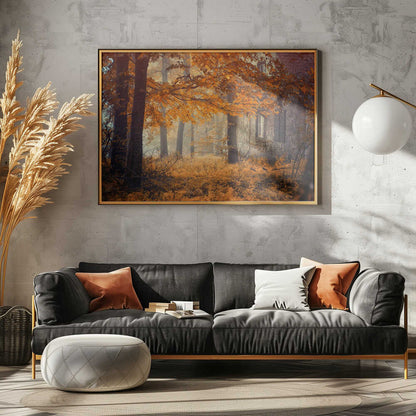Misty Autumn House