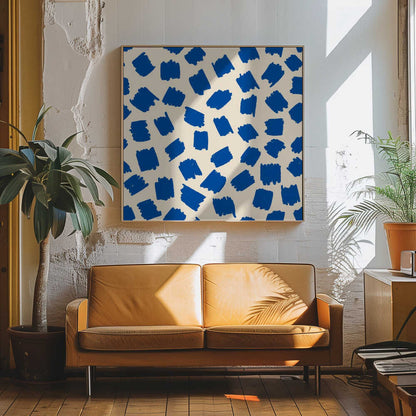 Bold Blue Strokes